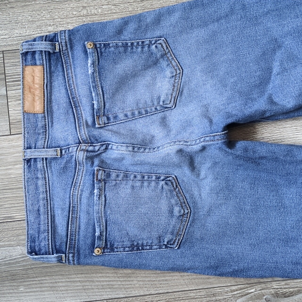 7 For All Mankind Luxe Vintage High Waisted Ankle Skinny Jeans Size 26 - Picture 6 of 6